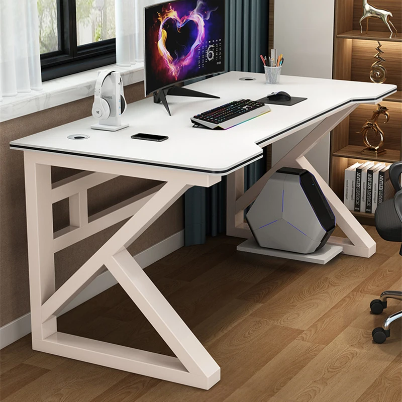 Scrivanie moderne per Computer con scheda artificiale per mobili da ufficio  scrivania per camera da letto semplicità tavoli E-sport individuali per la  casa