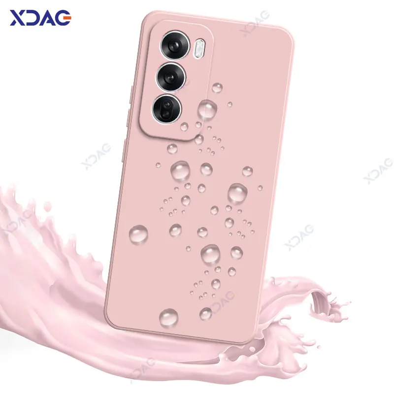 Deluxe Liquid Silicone Square Soft Back Cover
