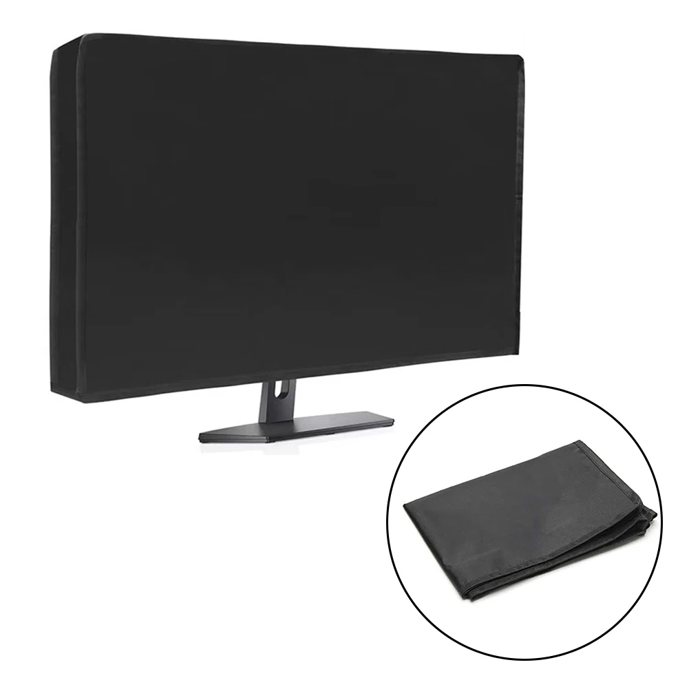 Washable Monitor Protection Sturdy 210D Oxford Material Keep Display Clean Functional Over Time