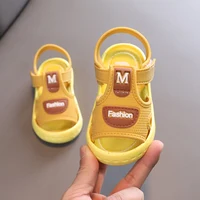 Summer Baby Boys Girls Sandals Summer Solid Color Soft Soled Anti-Slip Casual Shoes Children Kids Beach Sandals 1