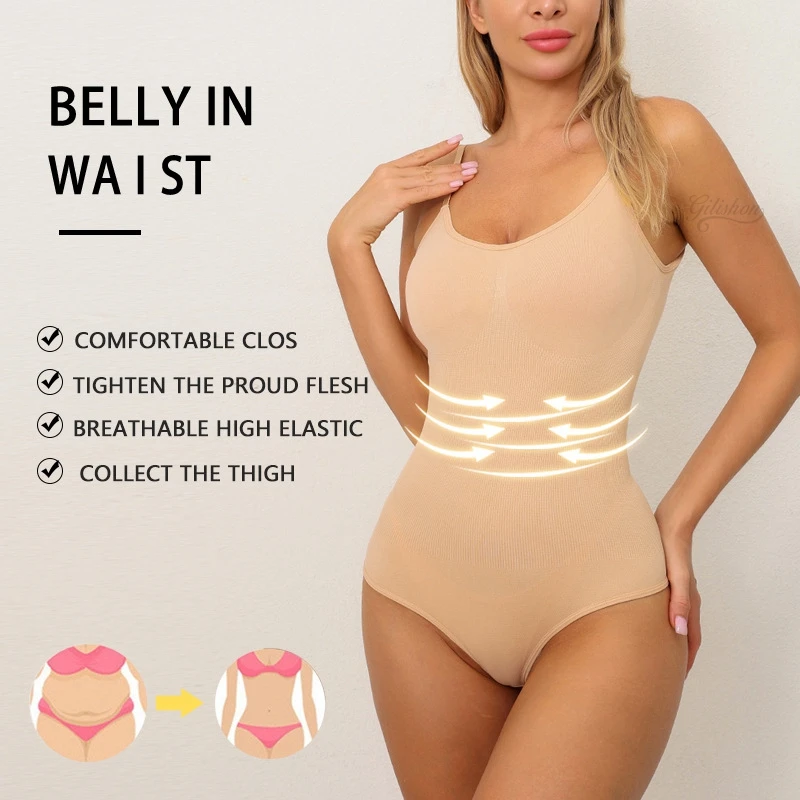 Sexy Bodysuit Shapewear Plus Size Women Full Body Shaper Tummy Control  Thong Tank Top Slimming Sheath Abdomen Shapers Corset - AliExpress