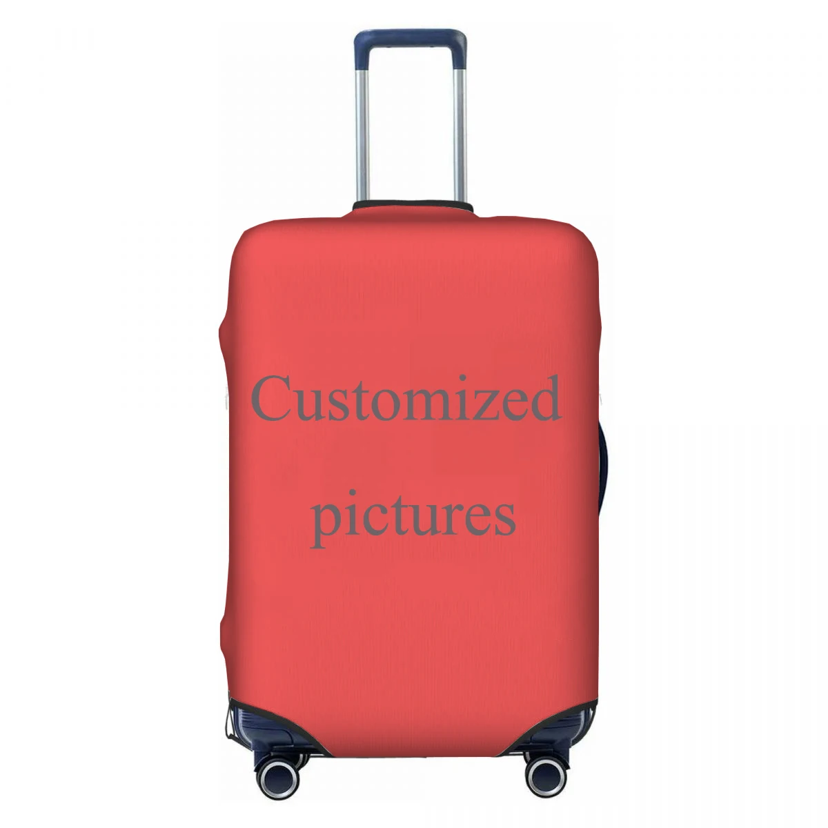 Customized personalized printed travel suitcase protective cover luggage dust cover featured accessories travel accessories 4