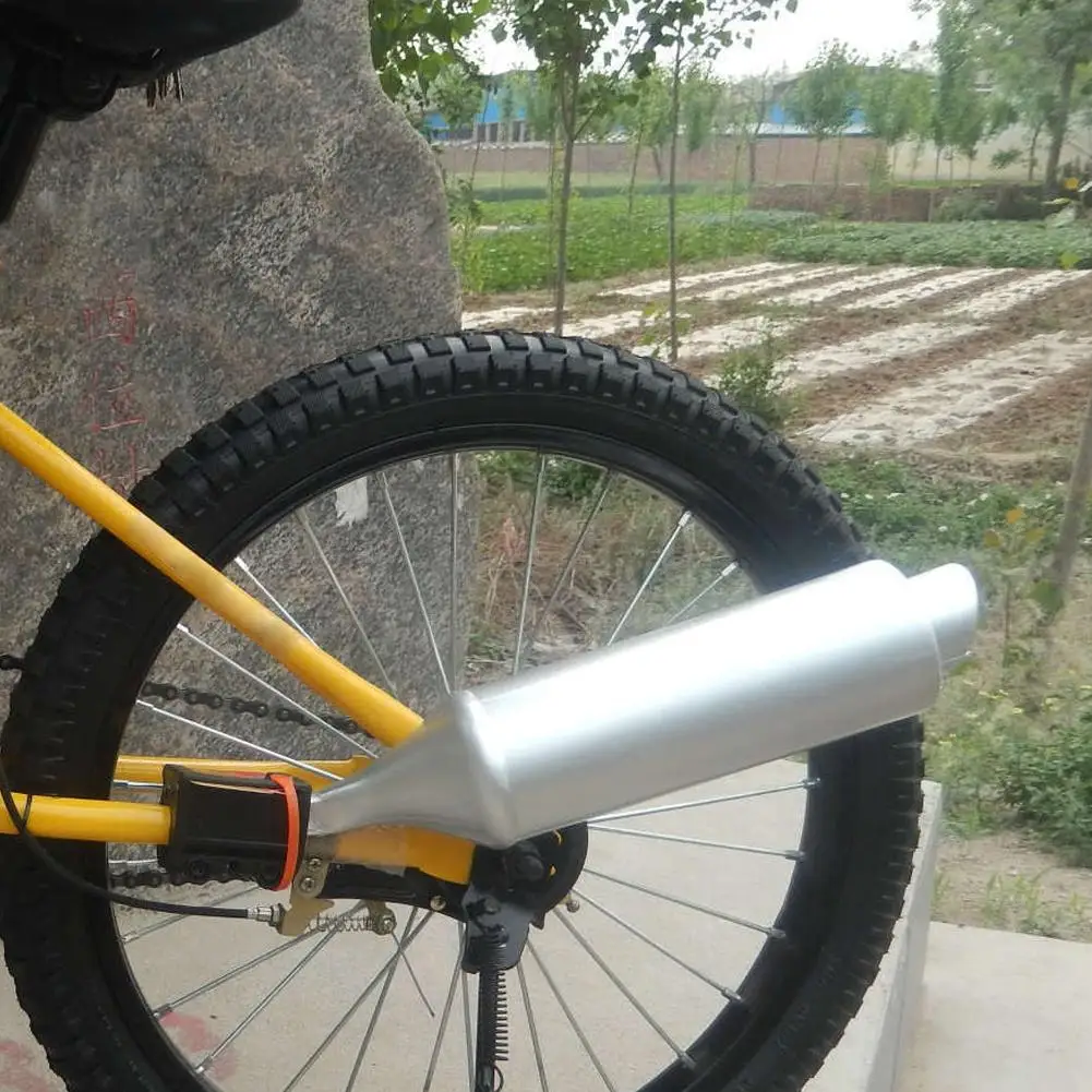 6 Different Turbo Motorcycle Sound Effects Bicycle MTB Road Bike Exhaust Pipe Creative Bicycle Exhaust Pipe Motorcycle Sound bicycle exhaust pipe