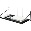 Floating Shelf for AV Device/Projector/Cable Boxes/WiFi Router, Wall Mounted Display Ledges for Storage Plants, Wood Wall Shelf 1