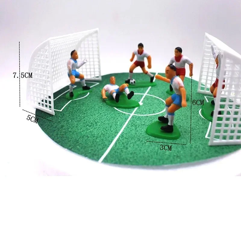 Description Picture 3 of item9Pcs/Set Soccer Football Basketball Kids Cupcake Decoration Cake Topper Happy Birthday Baby Children Party Decor Party Supplies