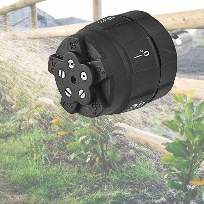 

Регулируемая насадка 5 в 1, 5 углов распыления, водяная насадка с 1/4 дюймовым быстрым разъемом, мойка высокого давления для большинства электрических моек