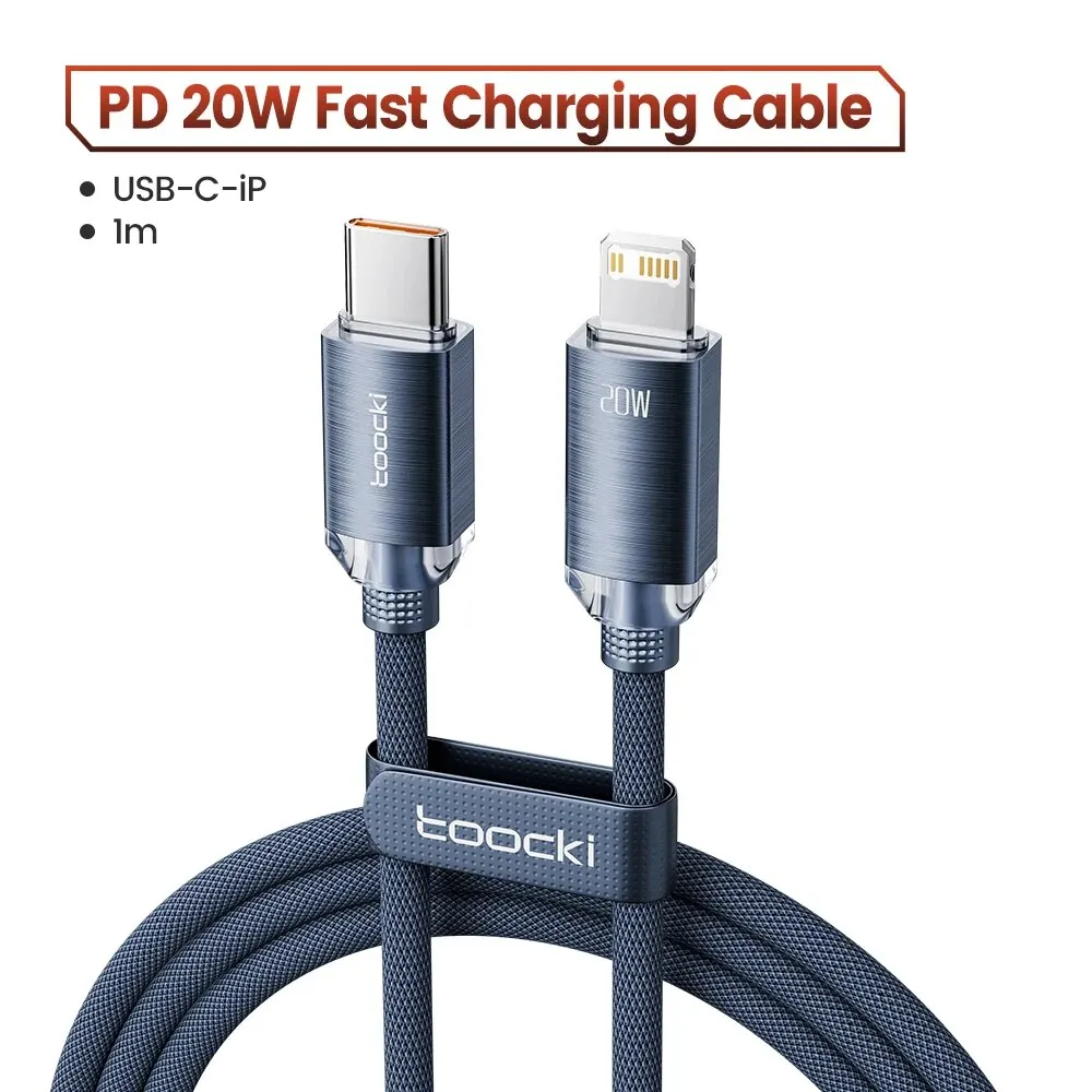 Toocki USB-C to Lightning Fast Charging Cable