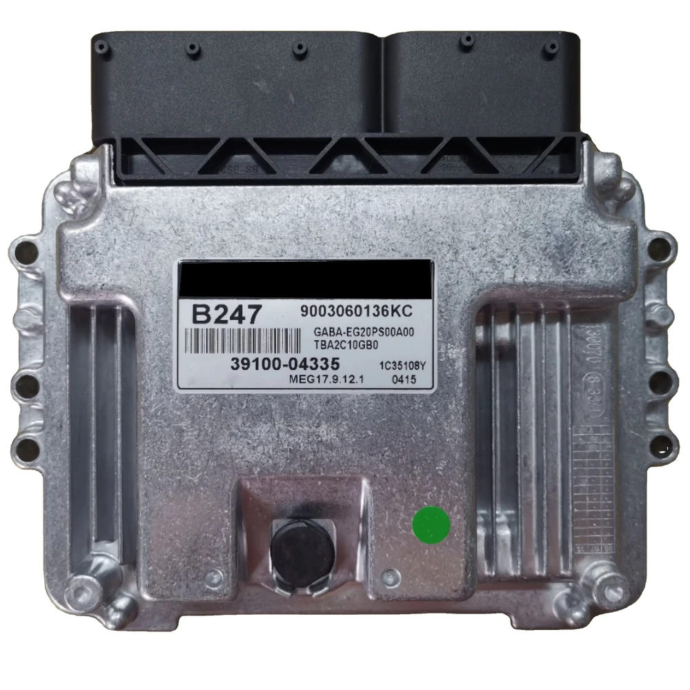 Automotive Control Module 39100-04335 B247 MEG17.9.12.1 3910004335 Car Engine Control Module ECU ECM for Hyundai Grand I10