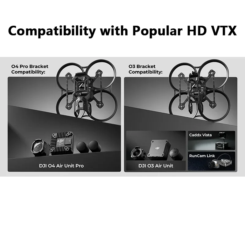 รูปสินค้า เฟรมโดรน BETAFPV Pavo20 Pro II ไร้แปรงถ่าน พร้อมโครงยึด O4 Pro และขายึด HD VTX