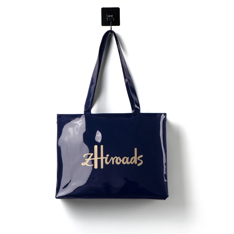 Eco-Friendly Fashionable Waterproof Tote Handbag - Reusable Jelly Shoulder Shopper Bag