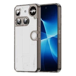 Ultra Clear HD Acrylic Protective Case with Anti - Shock Transparent TPU for Nothing Phone (3) (Clear Black)