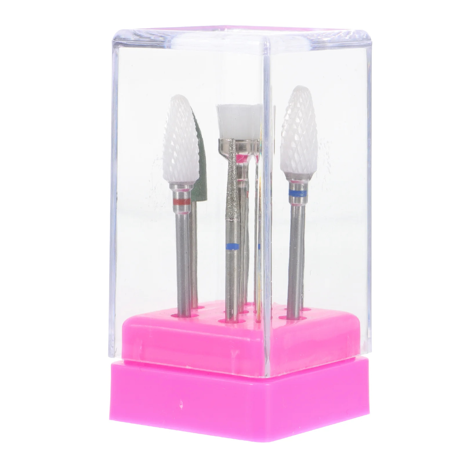 

7 Pcs Grinding Head Manicure Drill Tool Pedicure Bit Nail Bits Tools Polishing Polisher Small File
