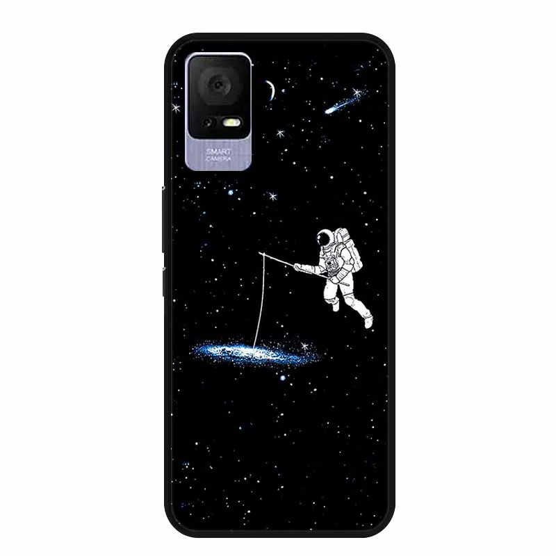 Fashionable Soft TPU Silicone Phone Cover - Stylish Painted Bumper Case