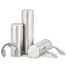 60-teiliges Dübelstift Set M6 M8 M10 - 304 Edelstahl Passstifte Für Regale Und Möbelbau