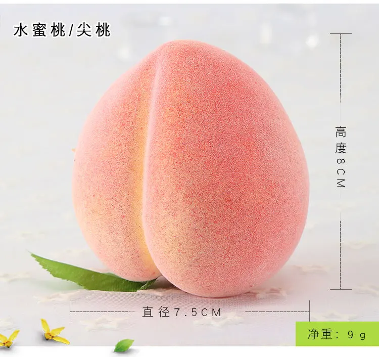 5PCS Artificial Peach for Home Kitchen Decoration Festive Party Supplies Simulation Ornament Photography Props artificial fruits and vegetables