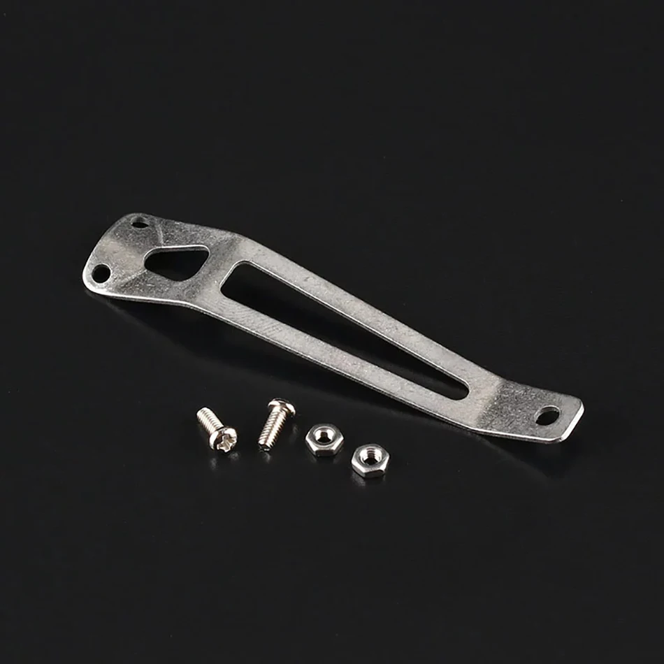 Convoy Flashlight Waist Clip Stainless Steel Clip for C8 M2 S3 S2+ T3 Led Torch Light