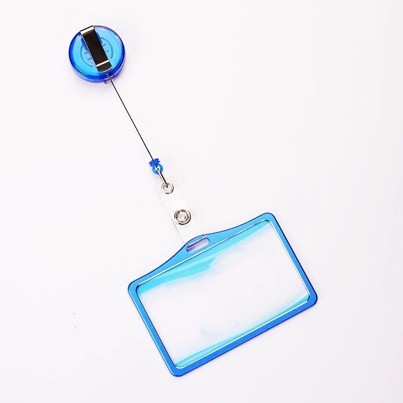 1pc Retractable Badge Card Holder Nurse Doctor Exhibition ID Name Card  Badge Holder School Office Supplies