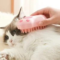 3 in 1 Cat Dog Steamy Brush Steam Brush Electric Sprayer for Massage Pet Grooming Tool Shedding Electric Sprays Massage Combs 2