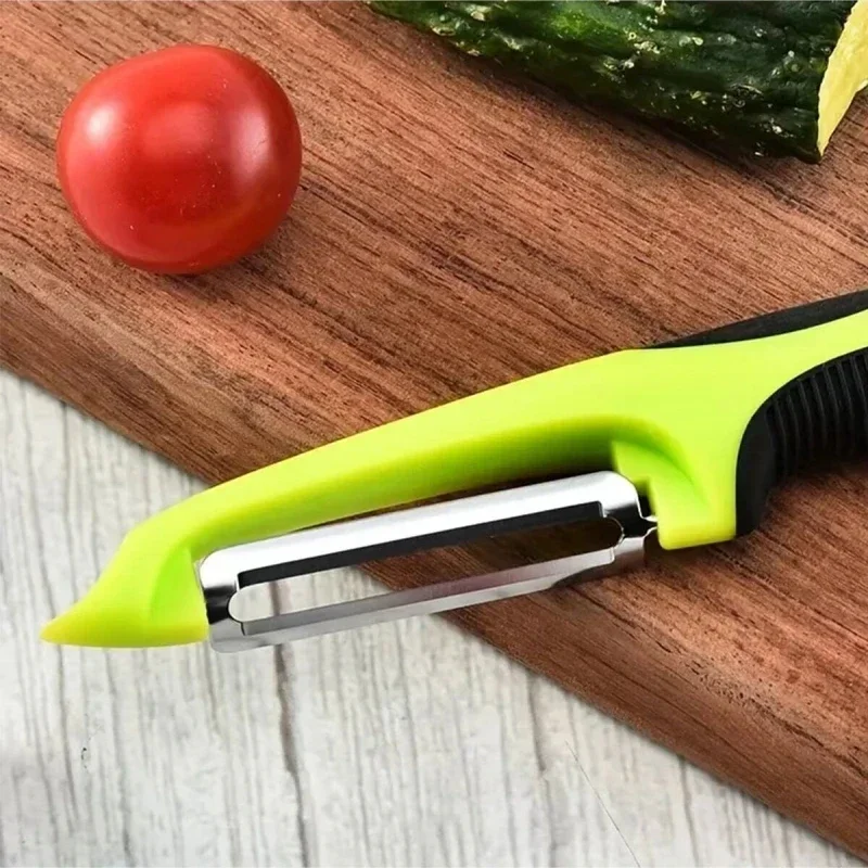 Stainless Steel Multifunctional Peeling Knife for Kitchen Vegetables and Fruits