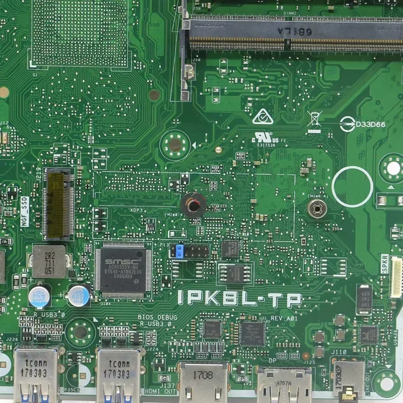 CN-0X63NF For Dell Optiplex 7450 AIO Motherboard IPKBL-TP 0X63NF X63NF DDR4 Mainboard 5 CN-0X63NF For Dell Optiplex 7450 AIO Motherboard IPKBL-TP 0X63NF X63NF DDR4 Mainboard - Image 3