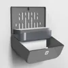 Toilet Tissue Box,waterproof Toilet Wall Hanging Pumping Paper Box, clean and tidy,No punching 4