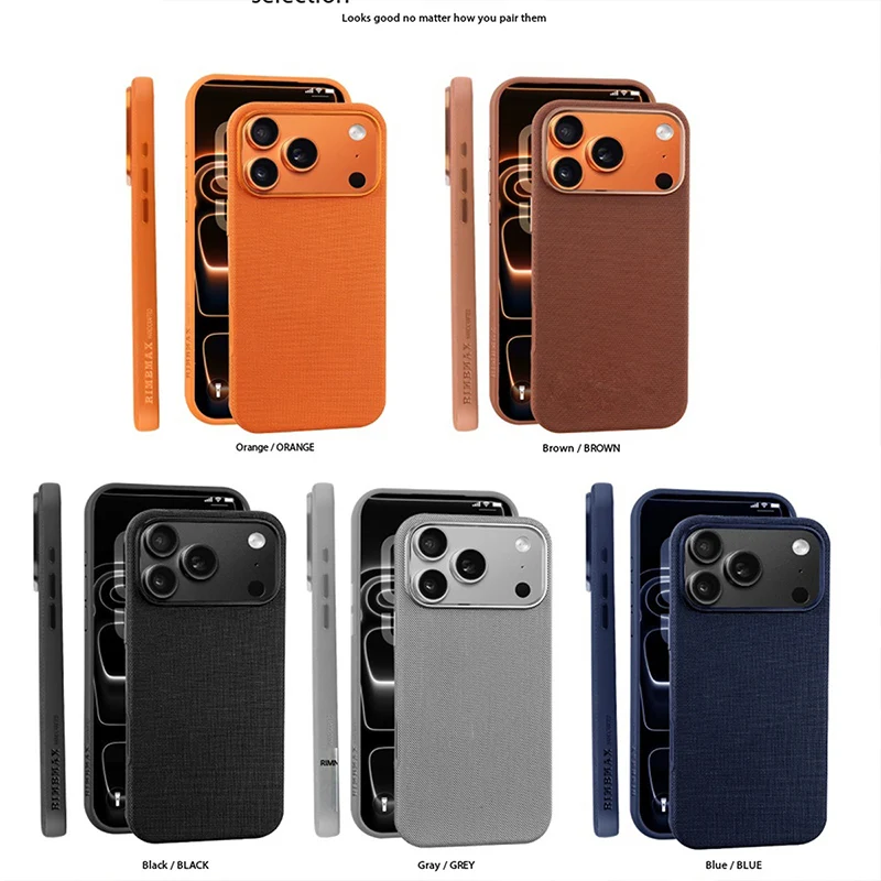 Premium Woven Magnetic Protective Phone Case with MagSafe Compatibility