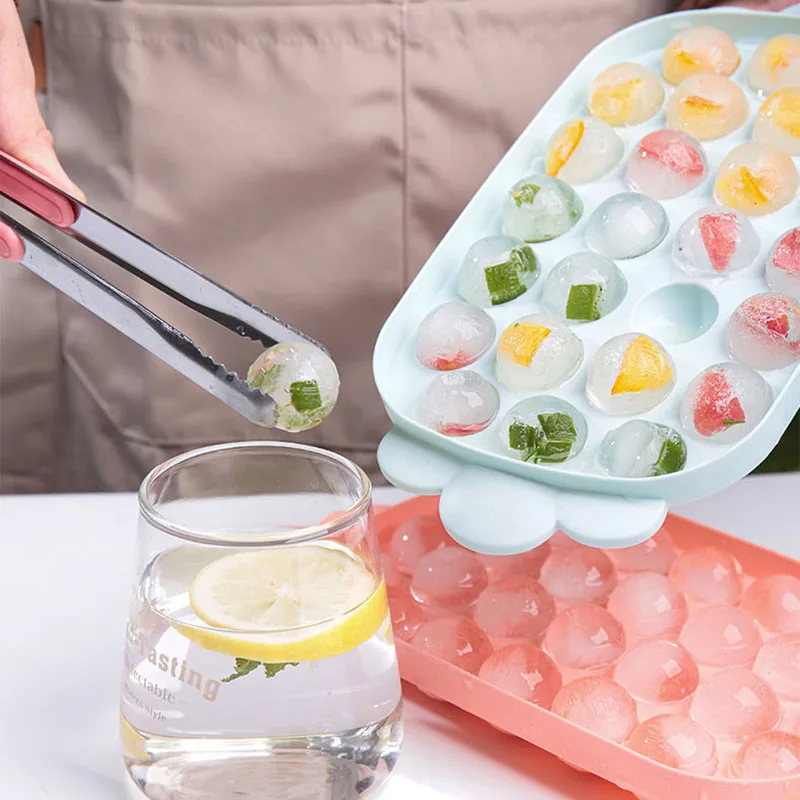 8/26 Grid Plastic Molds Ice Tray Diamond Round Ice Molds Home Bar Use
