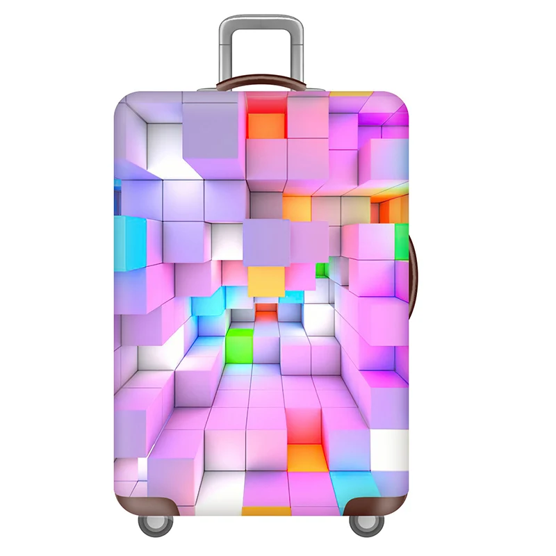 Designer Flowers Luggage Protective Cover Suitable 18-32 Inch Trolley Suitcase Dust Cover Perfect Elasticity Travel Accessories