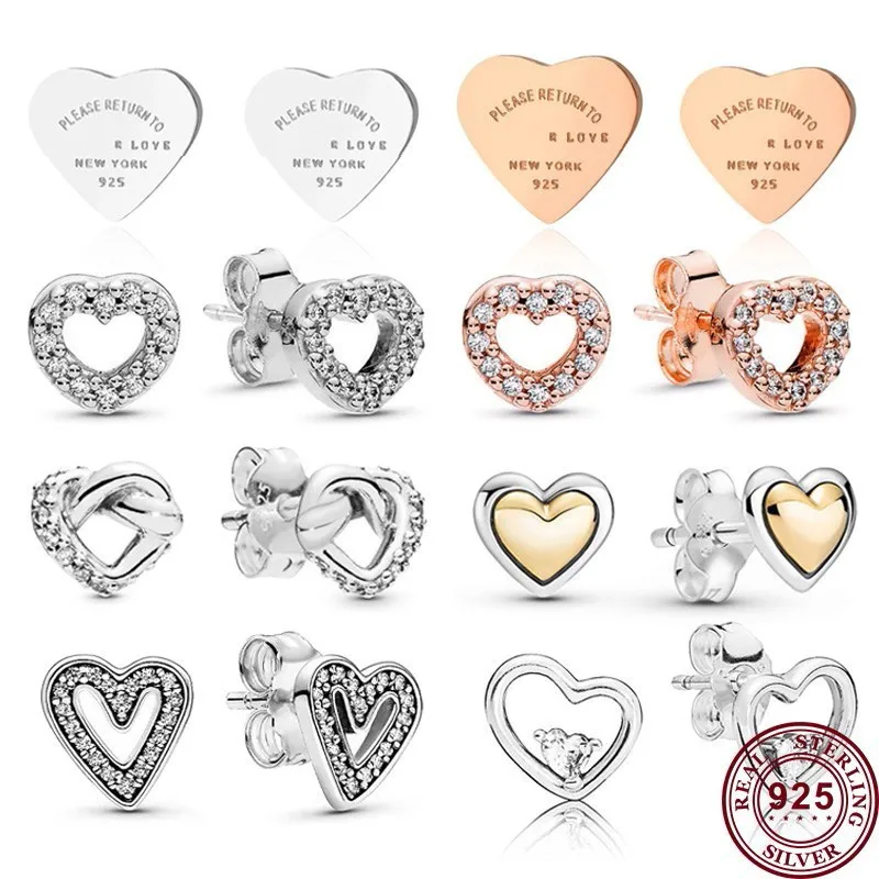 

Женские серьги из серебра 925 пробы, с цирконом