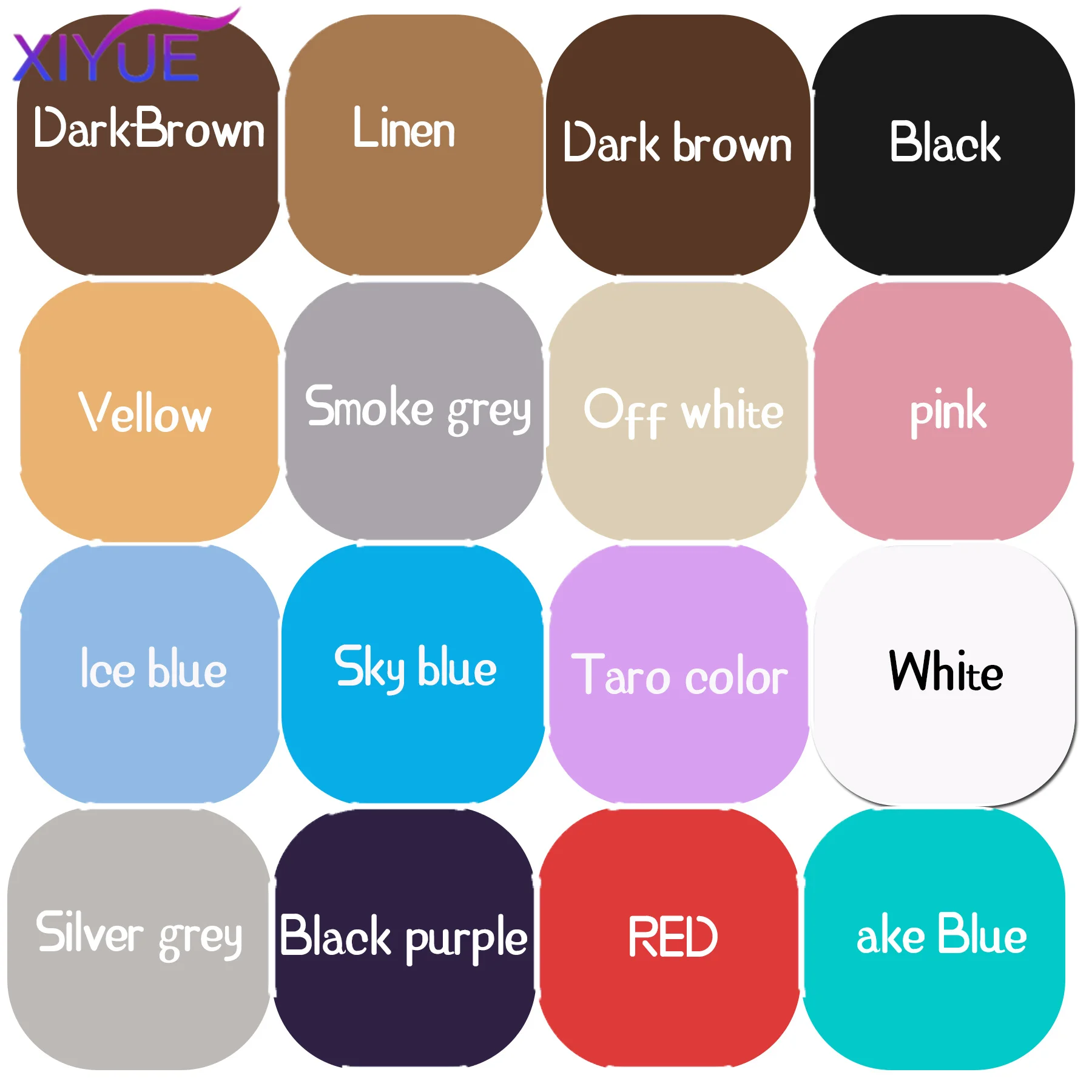 XIYUE Synthetic short bob straight hair with trimmable bangs Lolita Ombre pink red blue purple cosplay wig for women short wigs