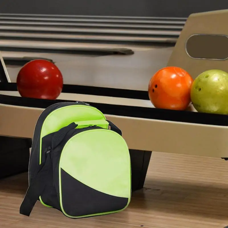 Bowling Ball Bag Bowling Ball Pouch For Men Bowling Bag Holds 1 Bowling Ball  A Pair Of Shoes Up To Mens Size 10 Shoes