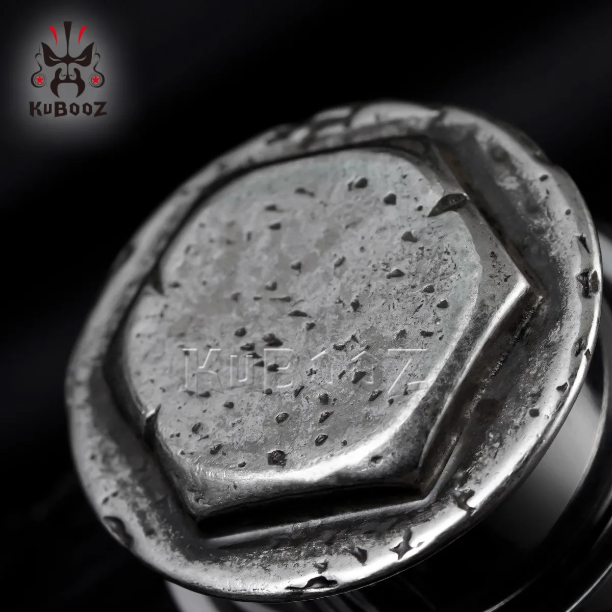 KUBOOZ 2PCS 스테인레스 스틸 귀 플러그 확장기 게이지 귀 터널 스트레칭기 피어싱 바디 주얼리 귀걸이