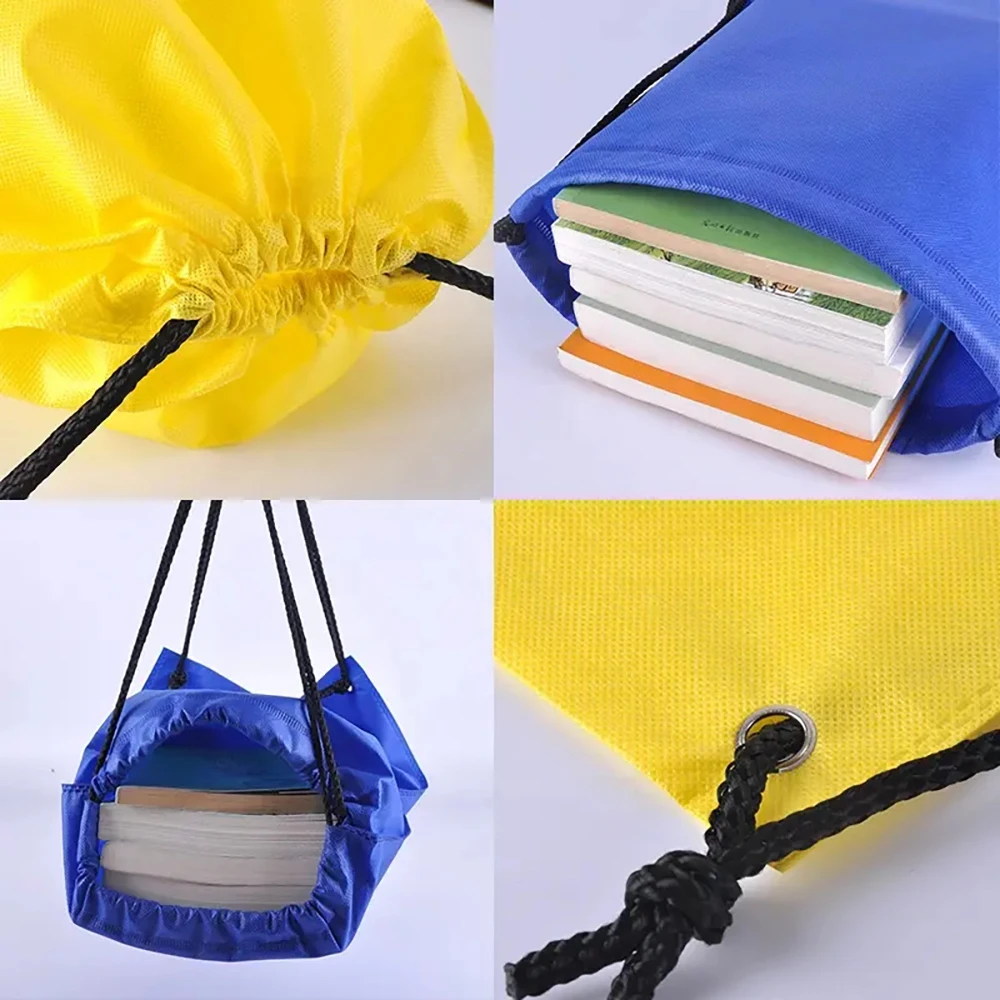 Google Recycled Drawstring Handle Bag