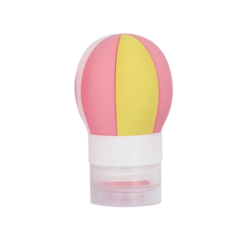 Silicone Travel Bottle Liquid Dispenser Multipurpose Liquid Organization for Indoor Outdoor Face Cream