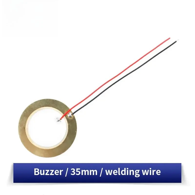 Versatile Piezoelectric Ceramic Wafer Plates with Attached Wire for Sound Projects (10/20 Pack, 12-50MM Diameter)