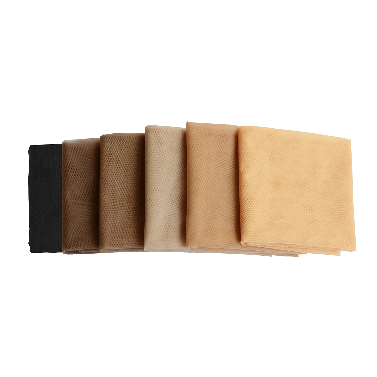 Hair nets Swiss Lace Net Making Lace Wig Foundation Hairnet Accessories Weaving Tools 1/4 Yard 6 Colors Available
