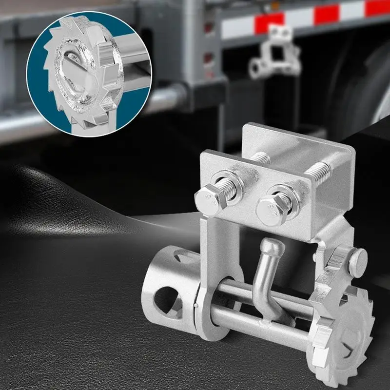 Stake Pocket Winch Compact Steel Rope Clamping Tool Flatbed Trailer Accessories Track Sliding Winch For Trucks Car Cargo manual winch electric winch