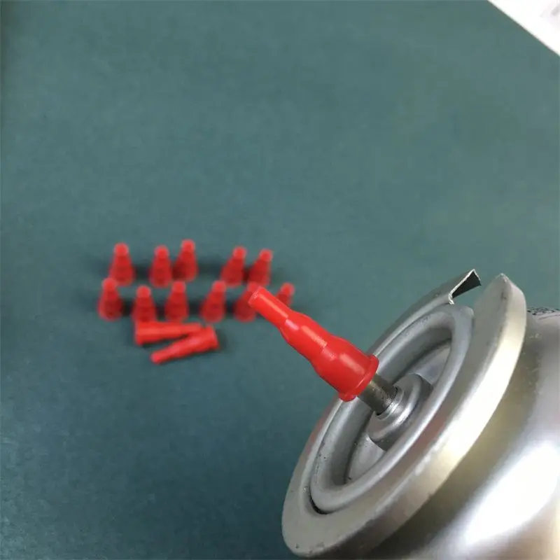 Cigarette Lighter & Spray Gun Universal Butane Gas Fill Plastic Head