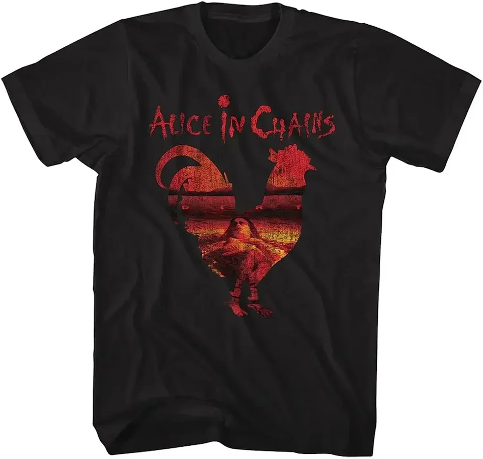 Classic 90s Alice in Chains Black Dirt T Shirt