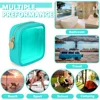 Transparent Waterproof Cosmetic Bag Women PVC Mini Storage Pouch Travel Portable Toiletry Case Multi-Function Makeup Organizer 4