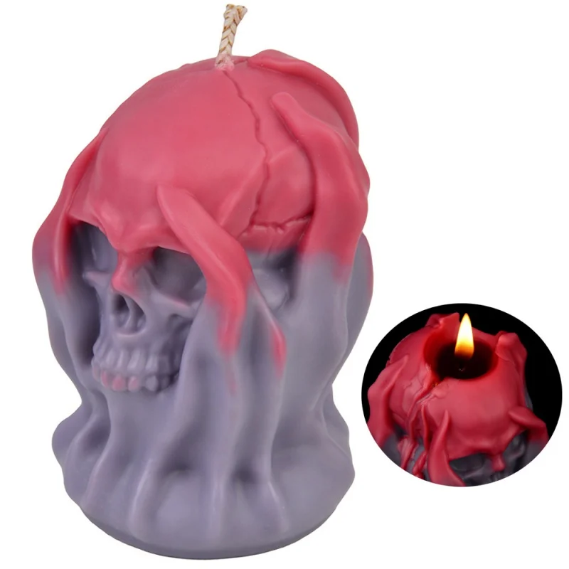 Skull Sexy Low Temperature Candles Sex Tools for Men and Women Aromatherapy Soy Wax Slightly Painful Wax Drip Sex Product