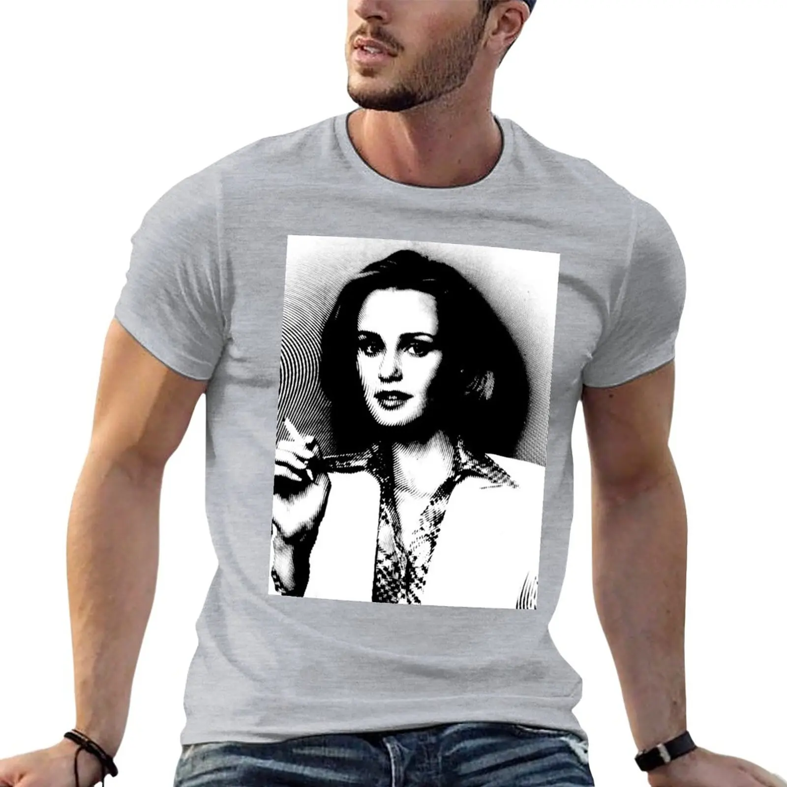 Iconic Lange T-Shirt Customizeds Camicetta Moda Coreana Abbigliamento Uomo