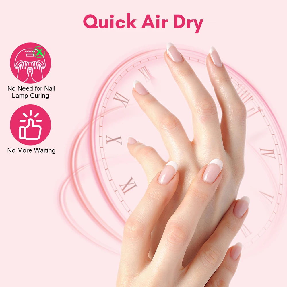 Nail Gel Glue For Press On Nails Soft Acrylic Gel Nail Tips Fake Nails