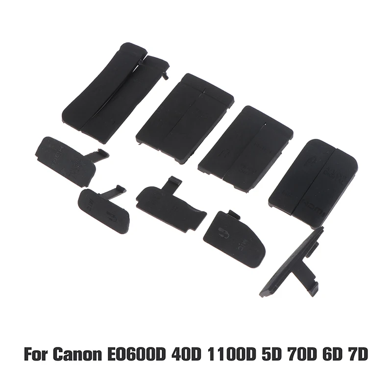 

NEW High Quality 1PC Rubber Door Bottom Cover For EO600D 40D 1100D 5D 70D 6D 7D USB Camera