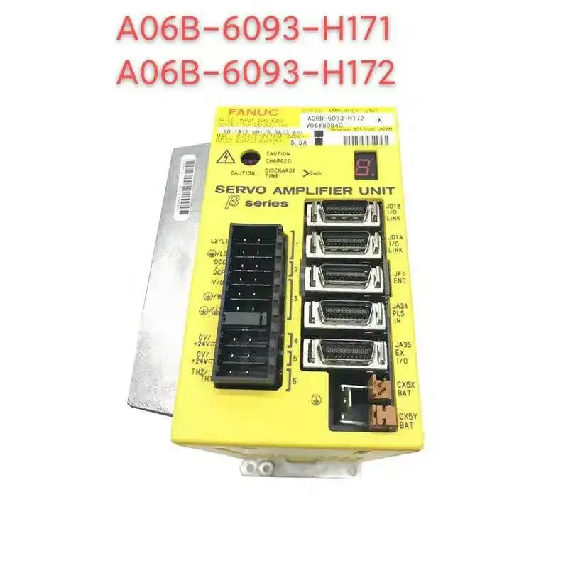 

FANUC A06B-6093-H171 A06B-6093-H172 AC motor driver SERVO AMPLIFIER Uint For CNC SystemFunctional testing is fine