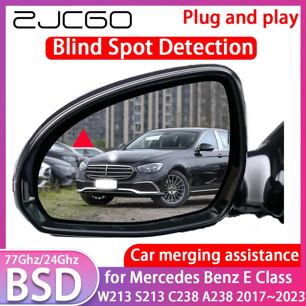 for Mercedes Benz E Class W213 S213 C238 A238 Blind Spot Detection Car BSD BSA BSM System Driving Warning Radar Alert Mirror
