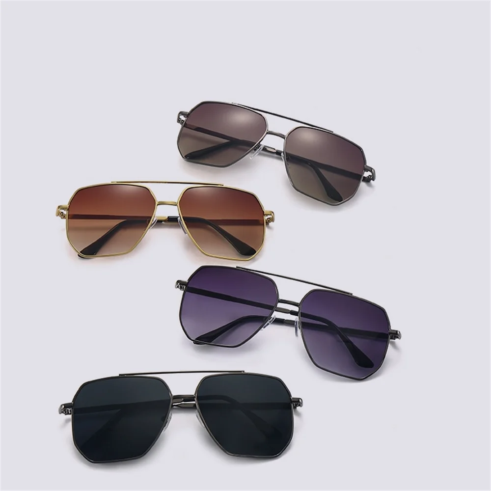 Vintage Luxury Sunglasses for Men Women Fashion Square Frame Sun Glasses Outdoor Shades UV400 Protection Goggles Eyewear Gifts