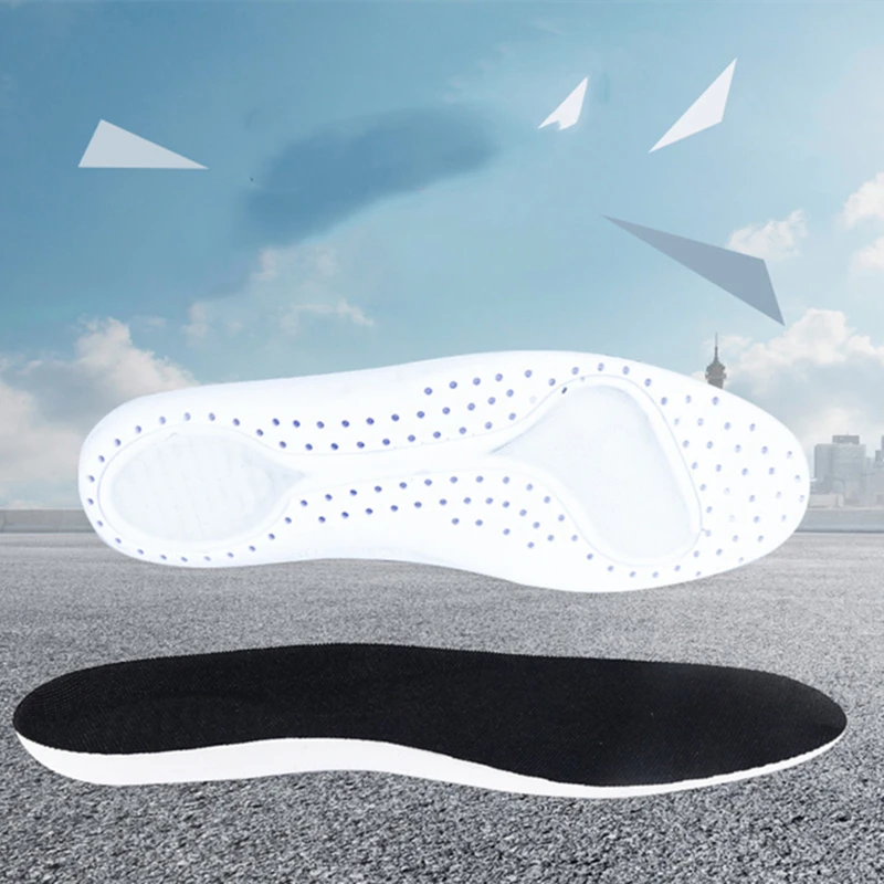 Zoom Air Cushion Insoles PU Memory Foam Sports Support Inserts Zoom Sports Basketball Cushion Shock Absorption Comfort Men