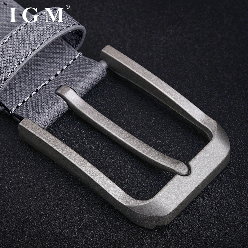 Men's metal pin buckle casual fashion elastic jeans canvas stretch woven belt