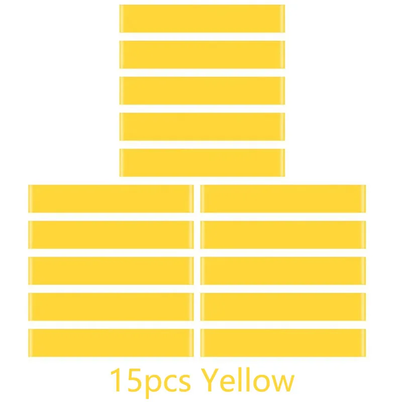 15pcs-Yellow